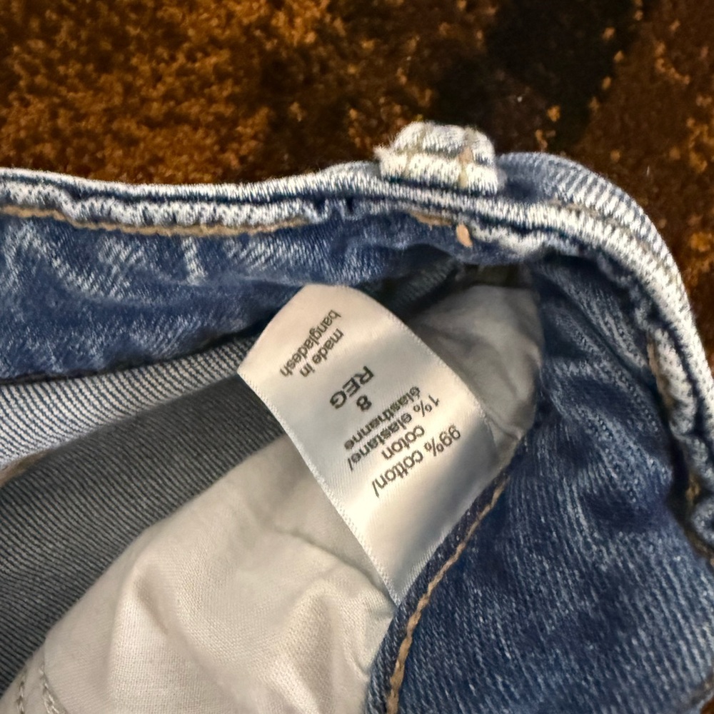 Maurices Light Blue Distressed High Rise Jeans - Picture 3 of 4